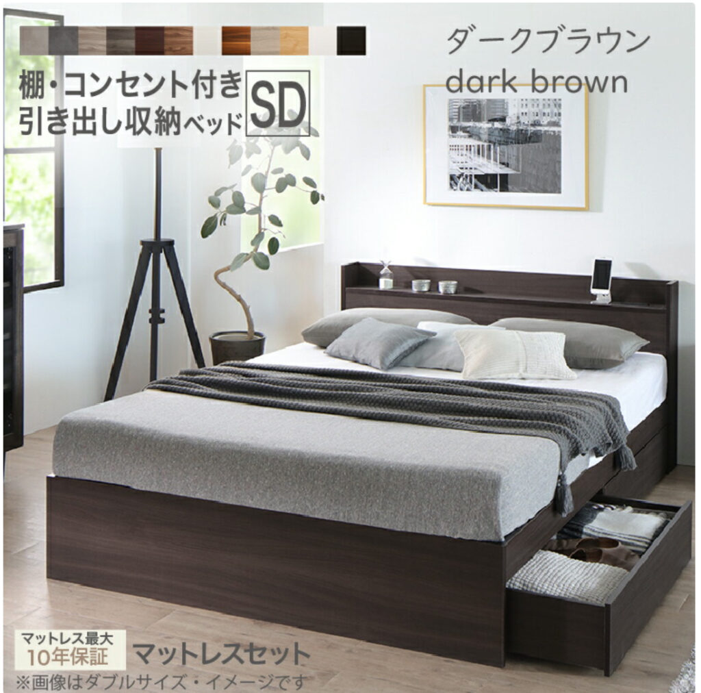 【家具組立て代行サービス】埼玉県川口市でのベッドの新規組み立て